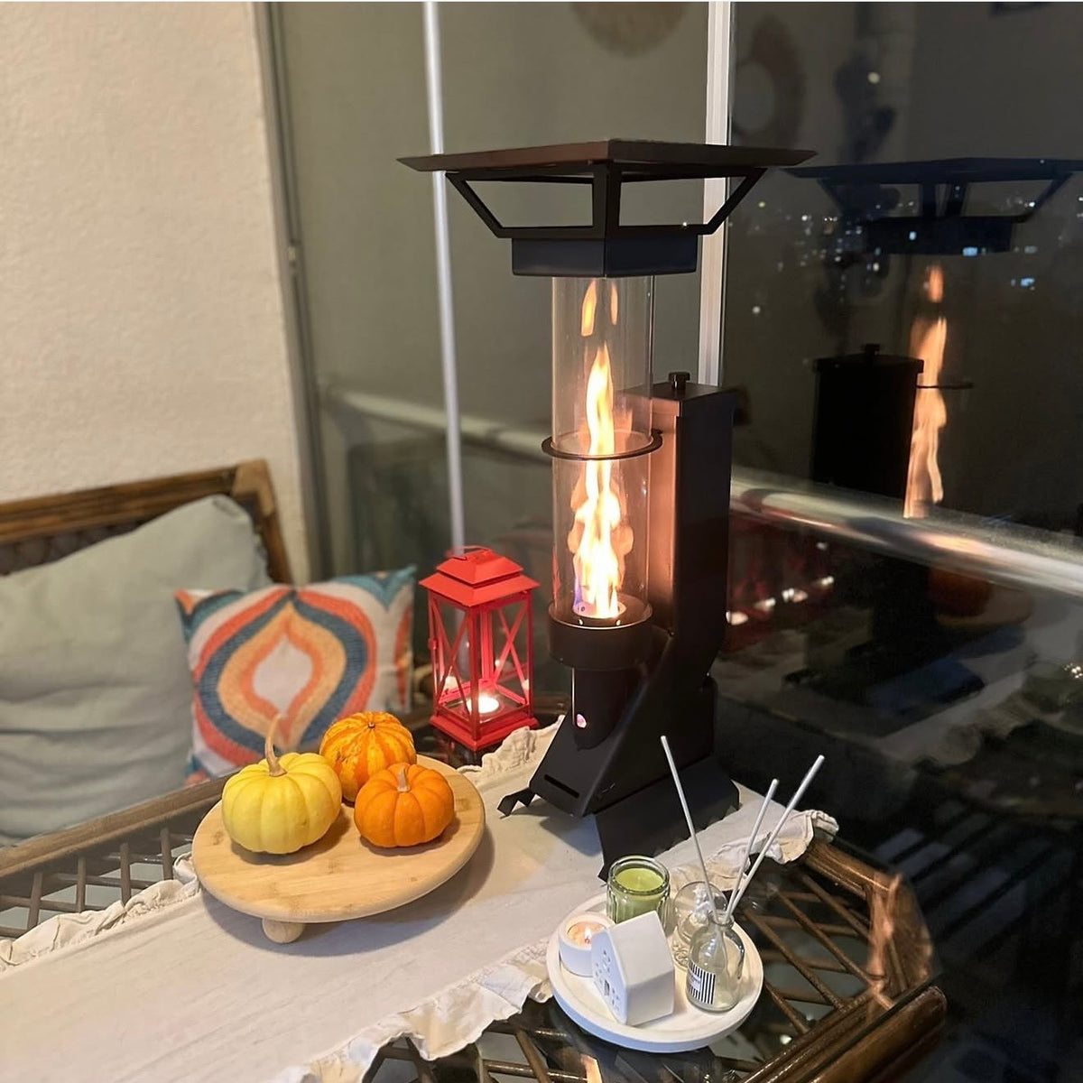 Flare | Taşınabilir Pelet Soba & Pişirme Ünitesi (1 kg pelet Ve PÜRMÜZ ÇAKMAK hediyeli )