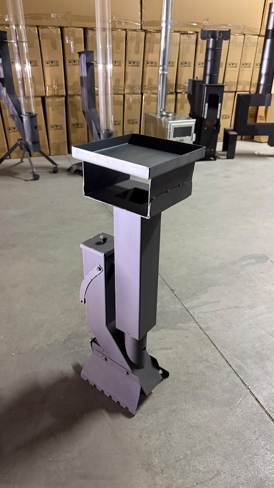 Ventra Mini Camsız Pelet Sobası – 70 cm | 1,5 kg Depo Kapasitesi